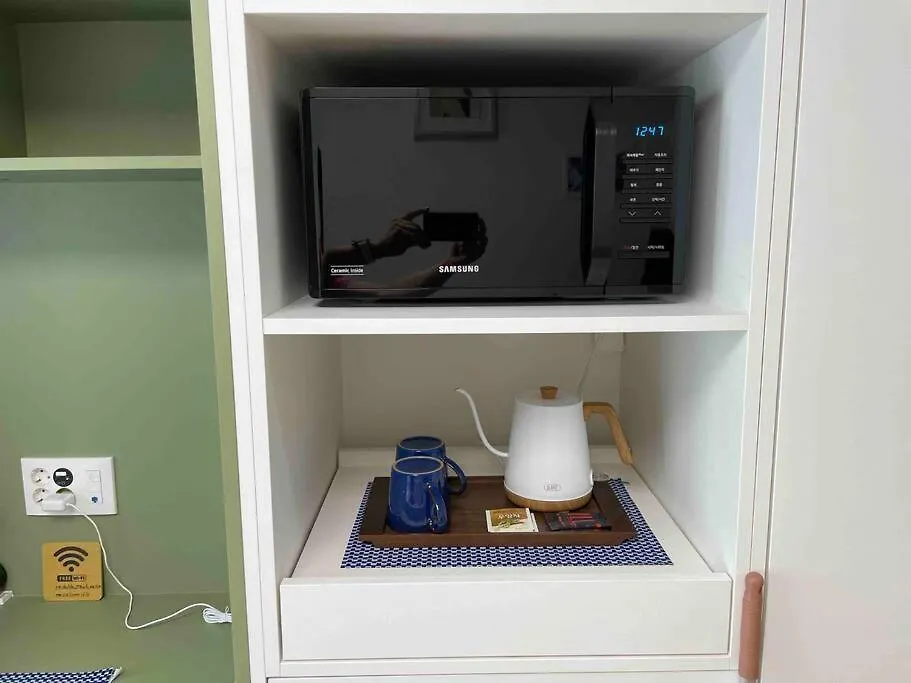 The Share Myeongdong High-Rise Floor & Free Gym #Subway Station 3Min #Myeongdong 10Min Apartment Seoul