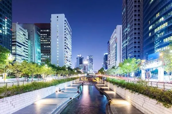 Apartamento The Share Myeongdong High-Rise Floor & Free Gym #Subway Station 3Min #Myeongdong 10Min Seúl